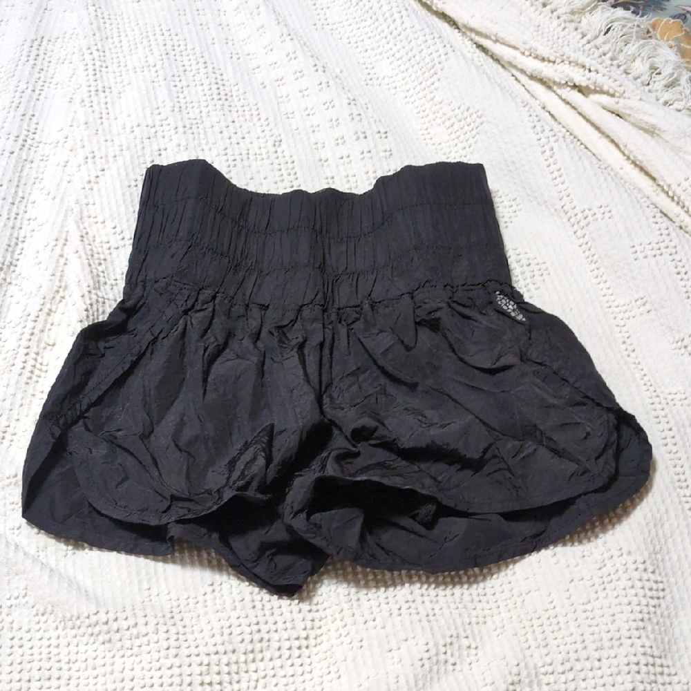 FP Movement by Free People Black High Waist Shorts